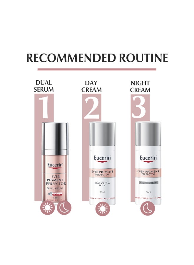 Eucerin - Even Pigment Perfector Dual Face Serum Cream, Reduces Pigment Spots Suitable For All Skin Types 30ml - Image 1
