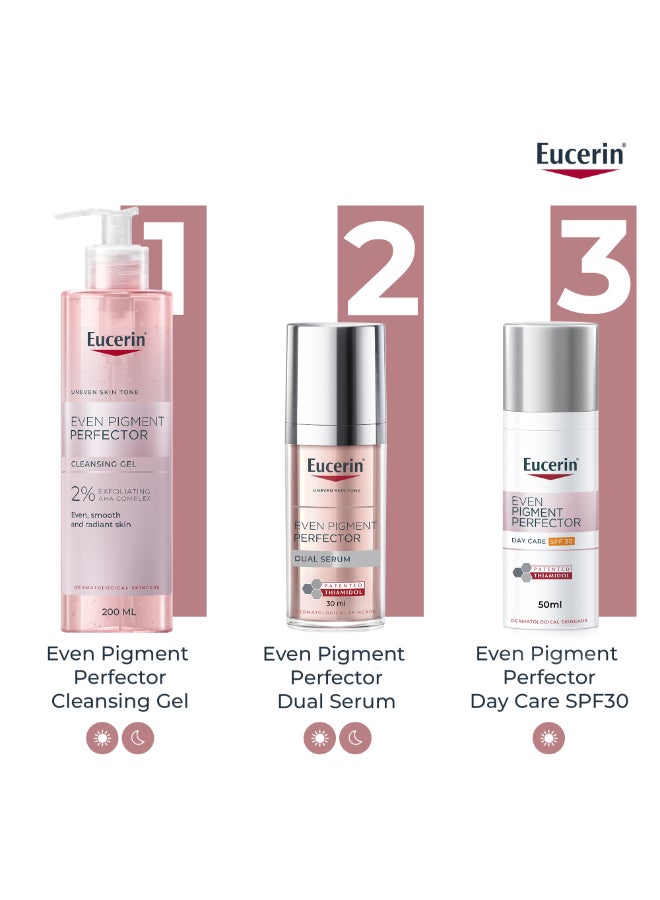 Eucerin - Even Pigment Perfector Dual Face Serum Cream, Reduces Pigment Spots Suitable For All Skin Types 30ml - Image 1