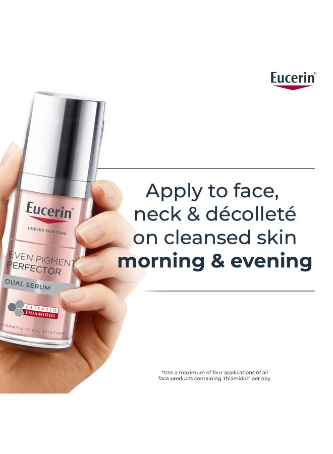Eucerin - Even Pigment Perfector Dual Face Serum Cream, Reduces Pigment Spots Suitable For All Skin Types 30ml - Image 1