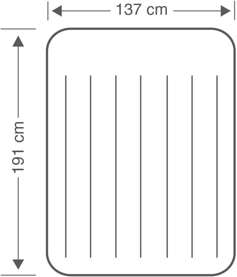 Intex Full Pillow Rest Classic Airbed Fiber Multicolour - Image 3