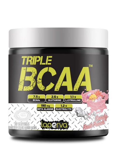 مكمل ثلاثي BCAA - حلوى الفاكهة - 30 حصة - 420 جم