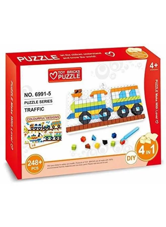 Kai si te 248-piece DIY Colorful Puzzle  - Image 4