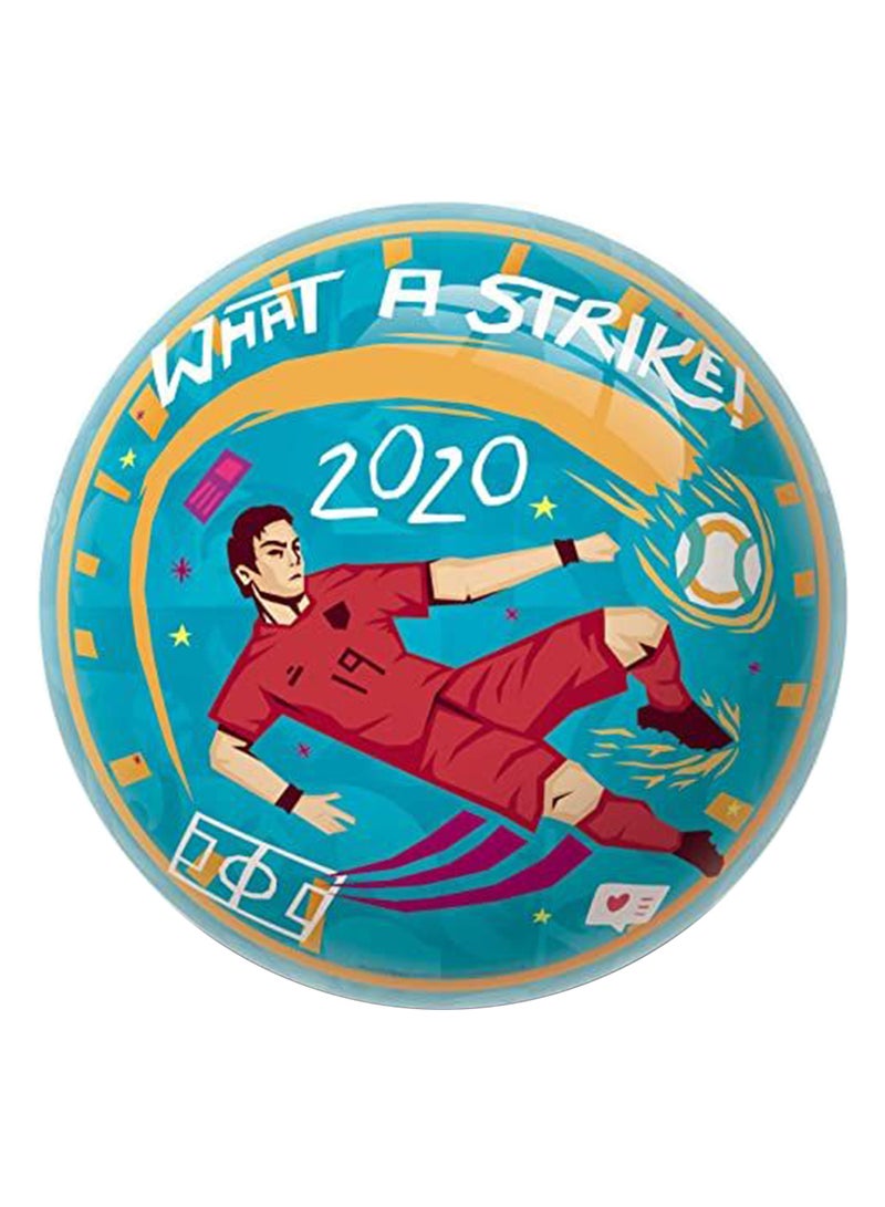 UEFA Euro PVC Soccer Ball Assorted 23cm