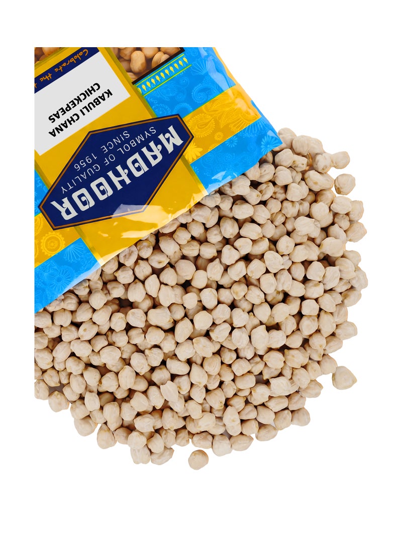 Madhoor Chana Kabuli White Chickpeas 500grams - Image 2