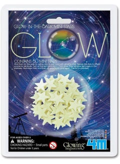 4m 60-Piece Glowing In The Dark Mini Star Set  - Image 3