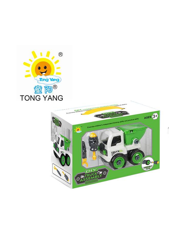 تونغ يانغ لعبة تجميع شاحنة DIY - Image 1