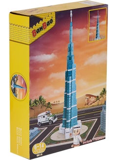 BanBao 340-Piece Burj Khalifa Crystal Building Toy Set - Packaging May Vary- Assorted  - Image 2