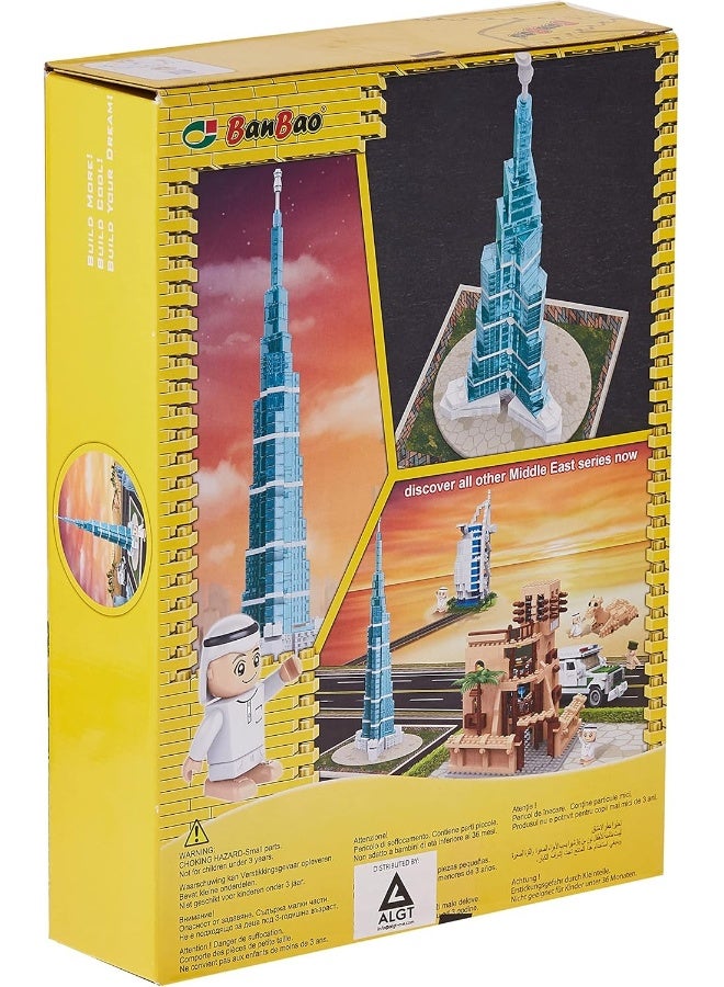 BanBao 340-Piece Burj Khalifa Crystal Building Toy Set - Packaging May Vary- Assorted  - Image 3
