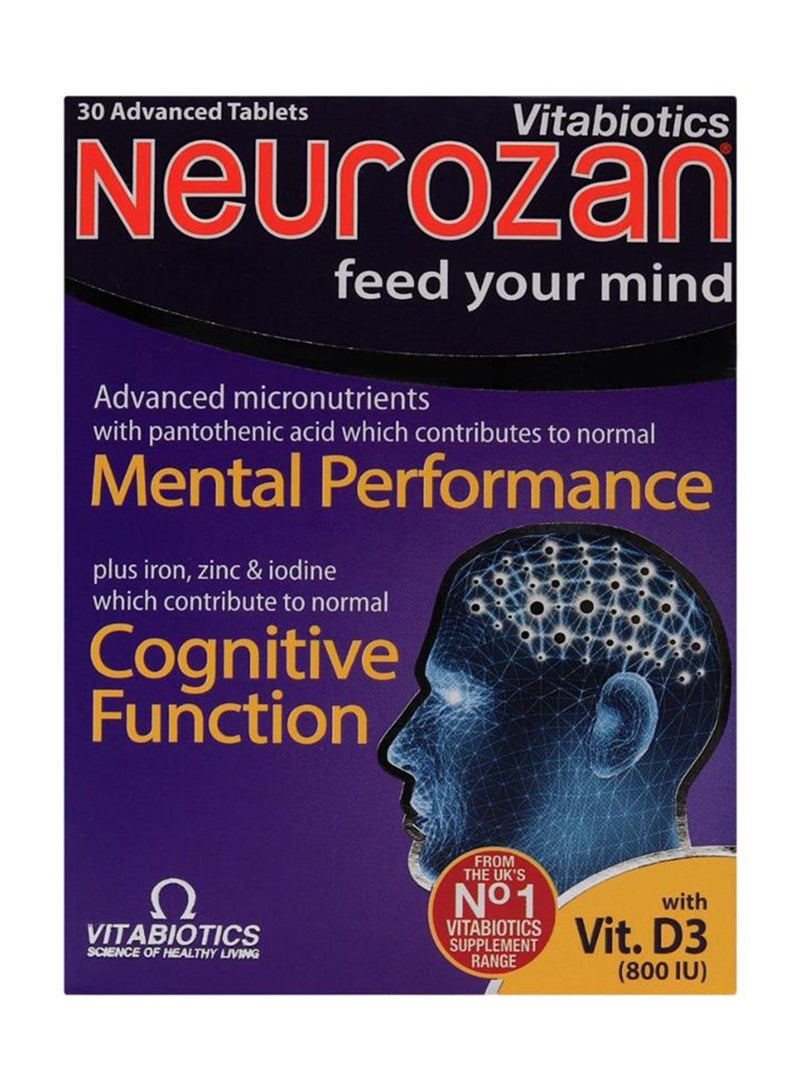 Vitabiotics Neurozan Tablets 30's