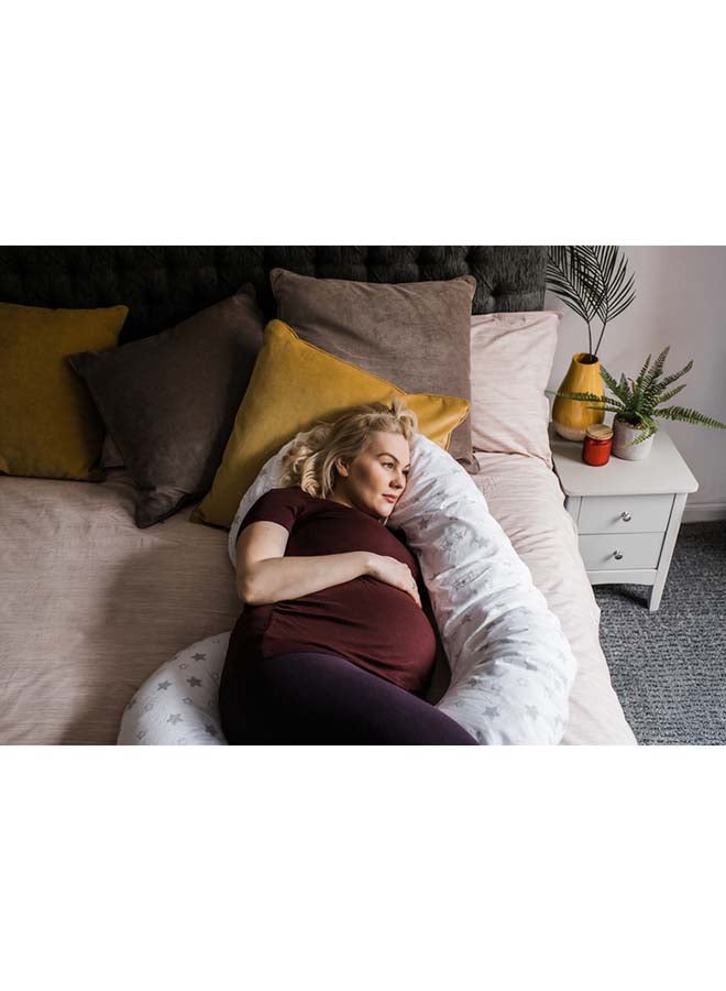 tommee tippee Tommee Tippee, Made for Me Pregnancy and Breastfeeding Pillow Support, White, 1 Count (Pack of 1)  - Image 5