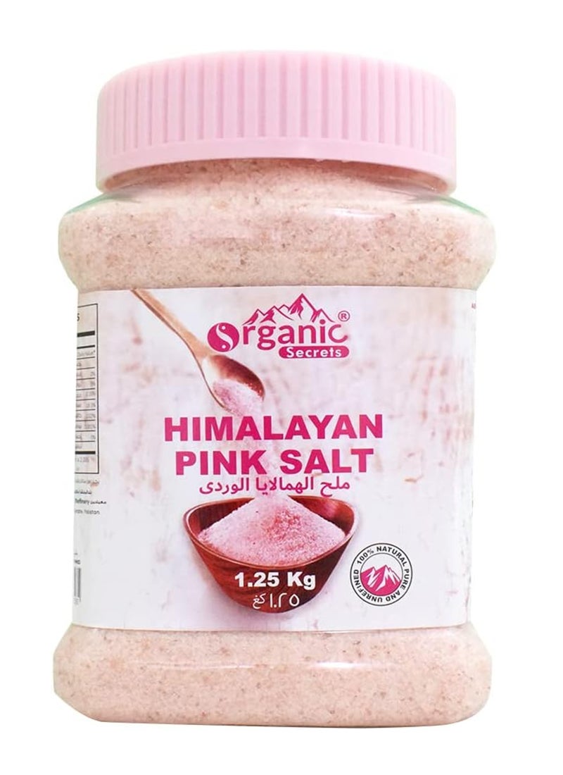 Organic Secrets Himalayan Pink Salt 1.25kg - Image 1