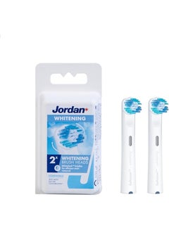 Jordan Pack Of 2 Whitening Brush Heads White 23grams  - Image 1