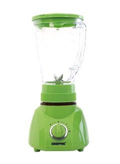 GEEPAS 3-in-1 Blender, 1.6L Blender Jar Mixer Grinder with Dry Mill & Mincer Attachments | 2 Speed with Pulse Function | Wet Jar, Dry Jar and Chutney Jar 1.6 L 400 W GSB1514N Green/Clear  - Image 3