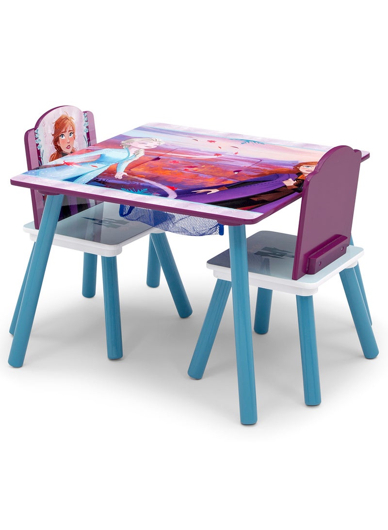 Delta CHILDREN - Frozen II Table And Chair Set With Storage Multicolour - Image 1