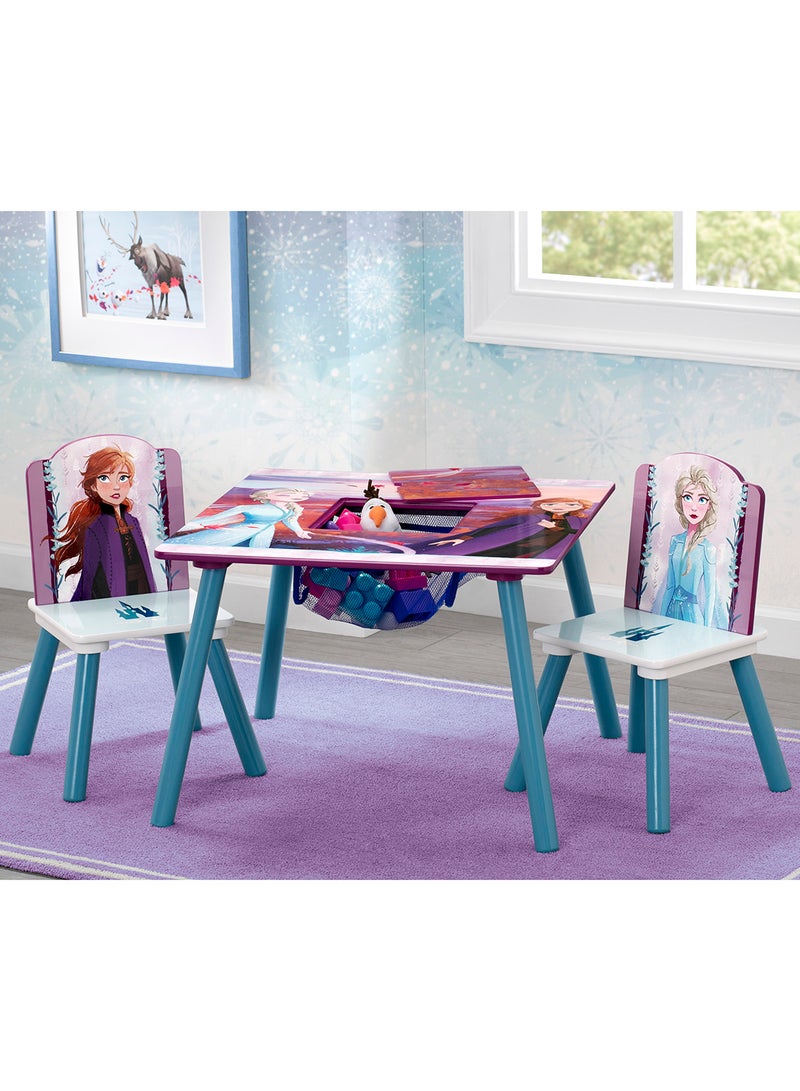 Delta CHILDREN - Frozen II Table And Chair Set With Storage Multicolour - Image 1