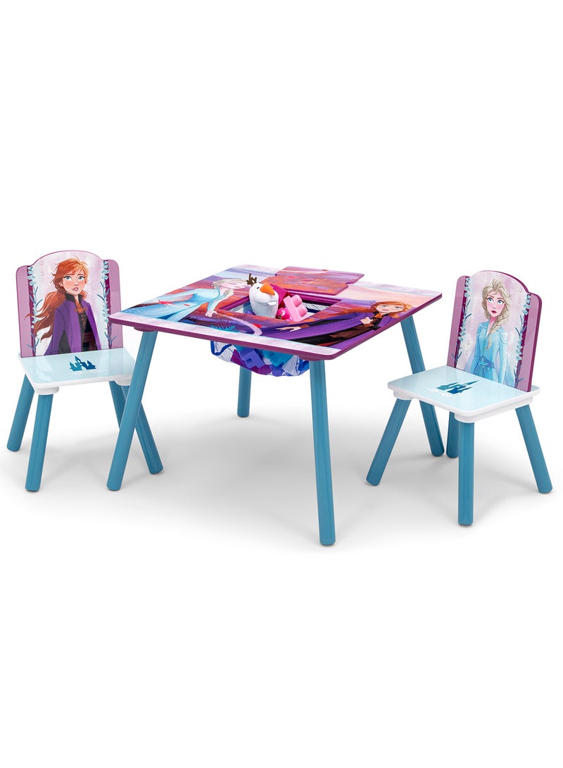 Delta CHILDREN - Frozen II Table And Chair Set With Storage Multicolour - Image 1