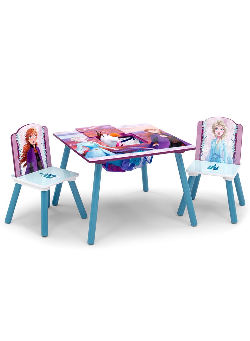 Delta CHILDREN - Frozen II Table And Chair Set With Storage Multicolour - Image 1