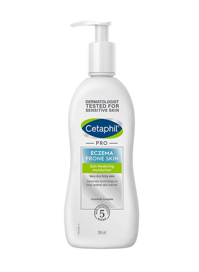 Cetaphil Pro Eczema-Prone Skin Restoring Moisturizer Very Dry Itchy Skin Ceramide Technology To Help Restore Skin Barrier Clear 295ml 