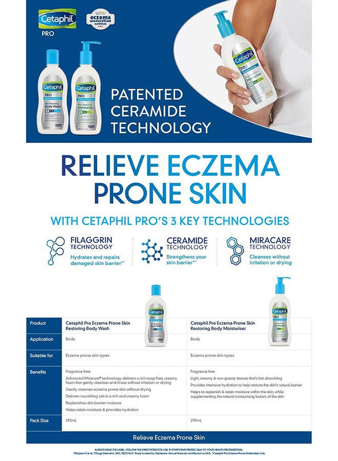 سيتافيل لوشن جسم برو للبشرة المعرضة للإكزيما 295 مل 295ملليلتر - Image 4