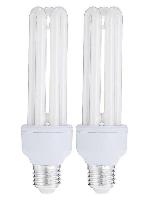 Pack Of 2 CFL T4 Stick 23W Day Screw Set White