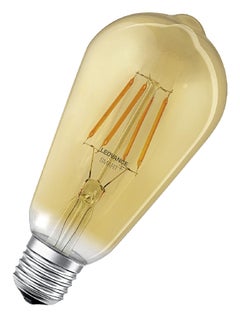 LEDVANCE Ledvance Led Lamp, Base: E27, Warm White, 2500 K, 5.50 W, Replacement For 45 W Incandescent Bulb, Smart+ Filament Edison Dimmable Energy Efficiency Class White  - Image 1