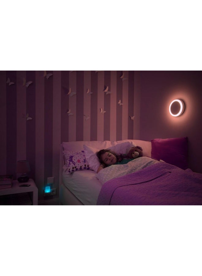 Osram - Osram Led Kids Room Wall And Ceiling Round Light, Color Changing Led Light Remote Control Warm White - Image 1