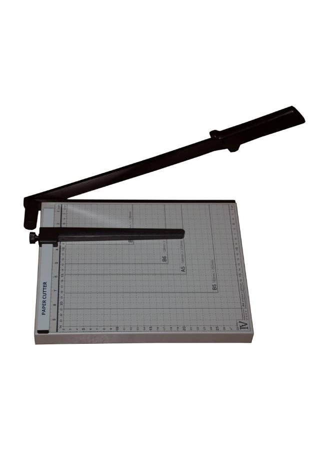 A4 Paper Cutter Scrapbooking Tool With Automatic Security Safeguard And Side Ruler Multicolour