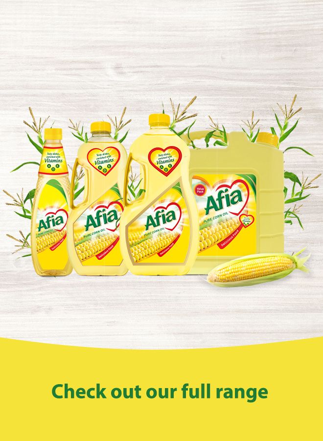 Afia - Pure Corn Oil Enriched With Vitamins A, D And E 2.9Liters - Image 1