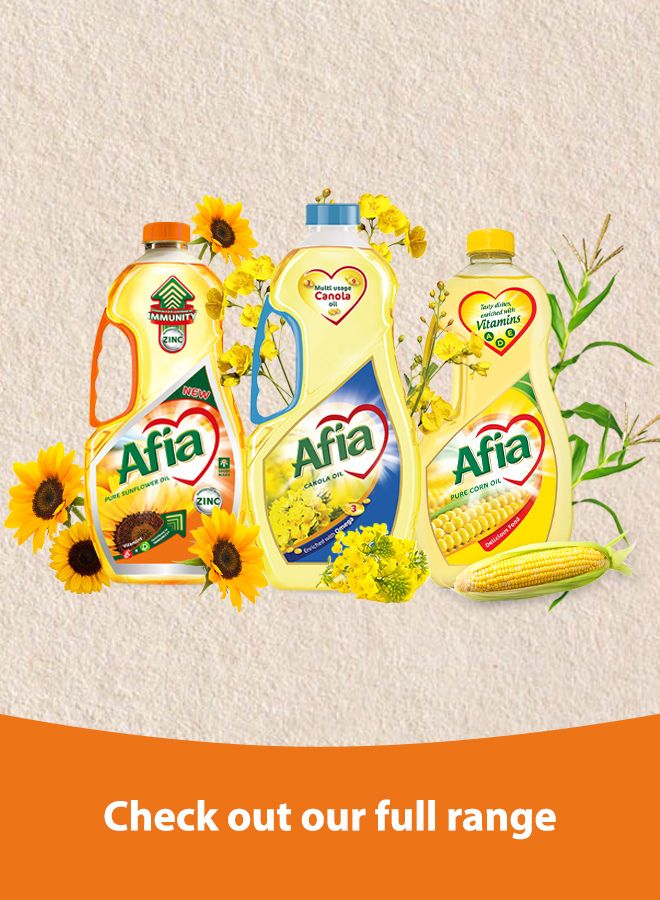Afia Pure Sunflower Oil Enriched With Vitamins A, D And Zinc 1.5Liters - Image 5