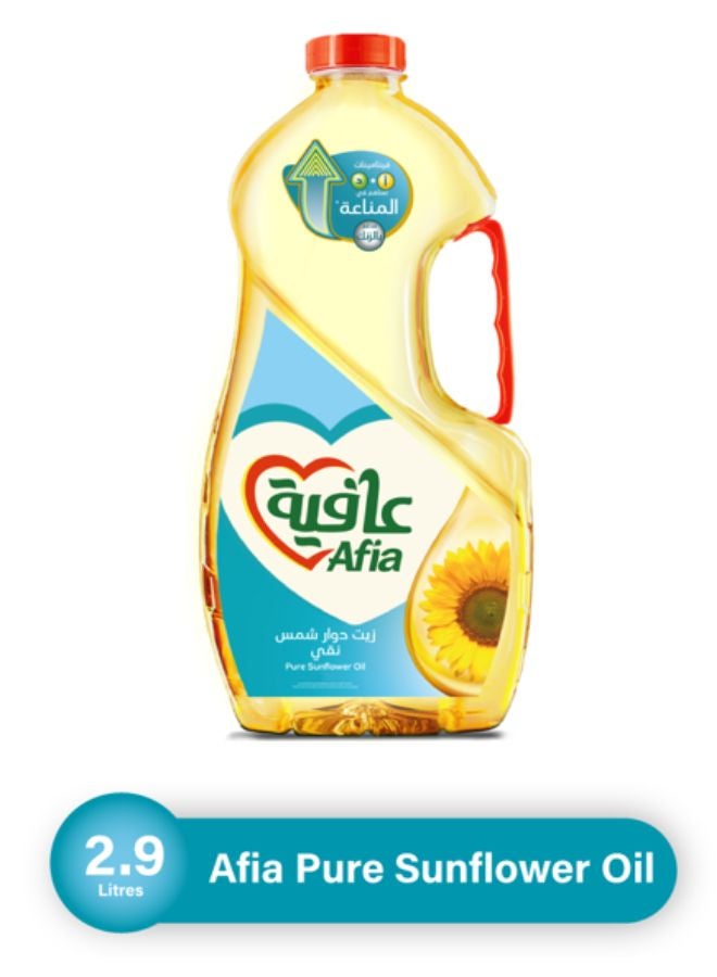 Afia Pure Sunflower Oil Enriched With Vitamins A, D And Zinc 2.9Liters - Image 2