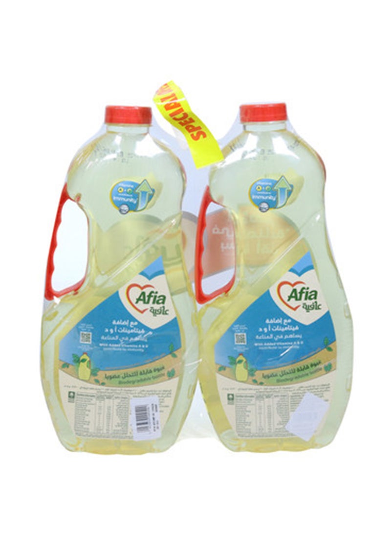 Afia Sunflower Oil 1.5Liters Pack of 2 - Image 2