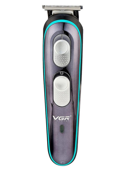 ماكينة تشذيب الشعر للرجال V-055  نافيجيتور مع شحن بوصلة USB الأسود / الأزرق One Size