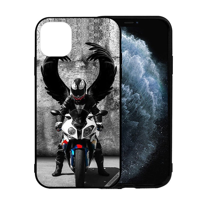 كوفرنيكس غطاء حماية واق لهاتف أبل آيفون 12 ميني رمادي/أسود - Image 2