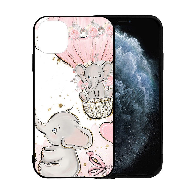 كوفرنيكس غطاء حماية واق لهاتف أبل آيفون 12 ميني فيل طفل - Image 2