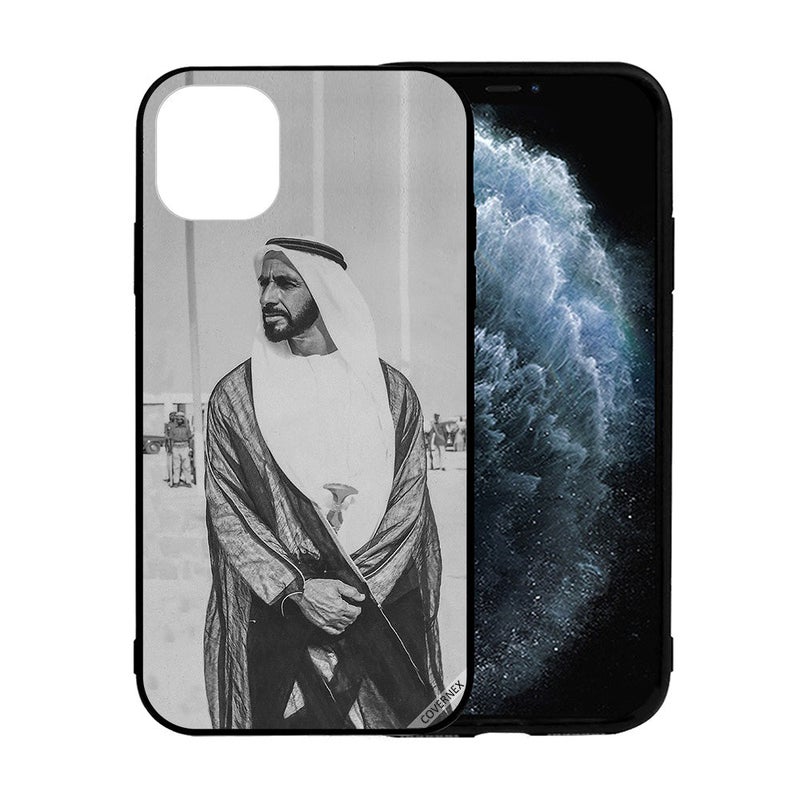 كوفرنيكس غطاء حماية واق لهاتف أبل آيفون 12 ميني شيخ زايد كلاسيك بيكتشر - Image 2