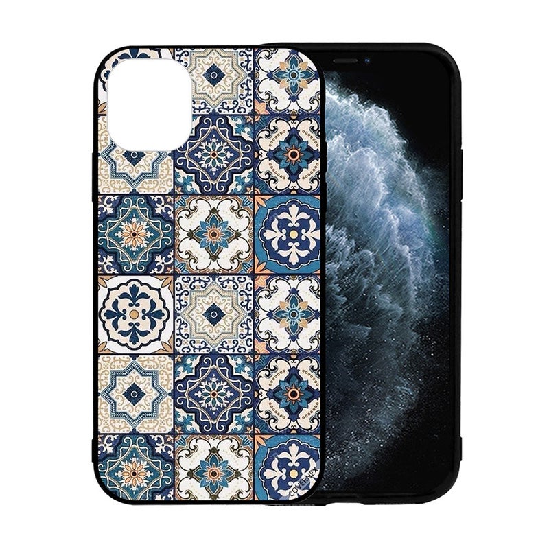 Covernex Apple iPhone 12 Protective Case Cover Printed Featuring Multi Mandalas DESIGN_1143 - Image 2