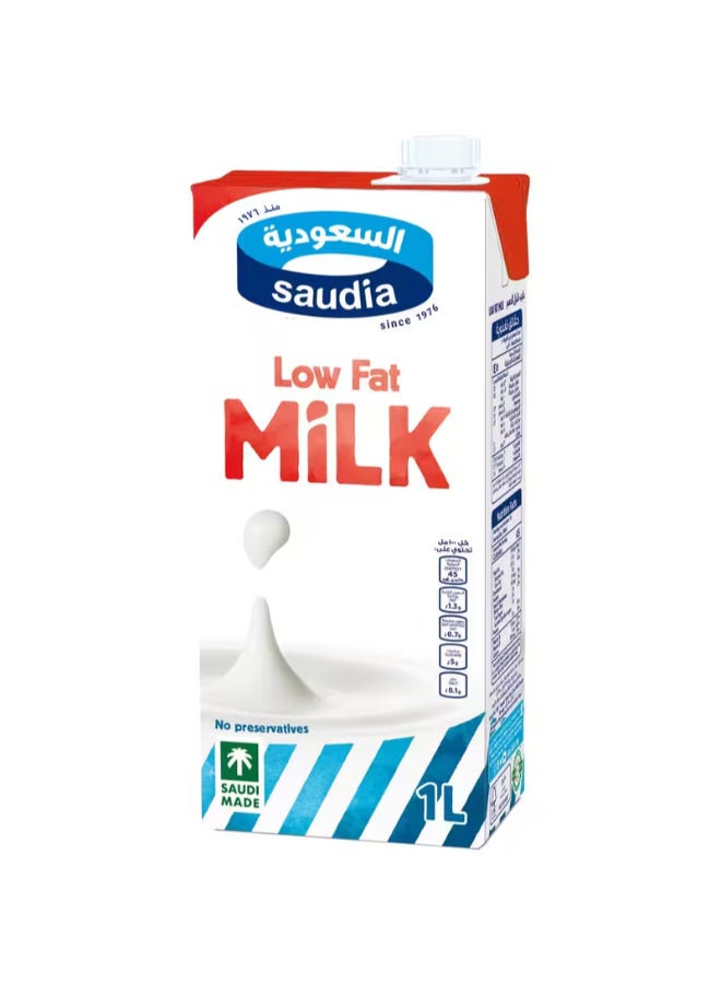 السعودية حليب طويل الأجل قليل الدسم 1لترات - Image 1