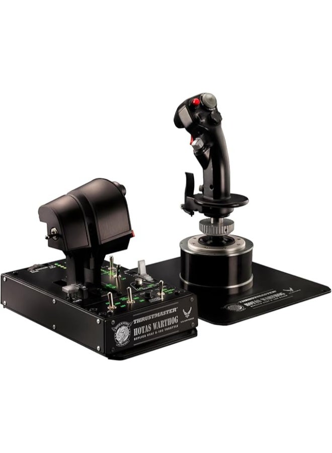 THRUSTMASTER Hotas Warthog - Dual Throttle and Control Stick with H.E.A.R.T HallEffect AccuRate Technology for PC - Image 1