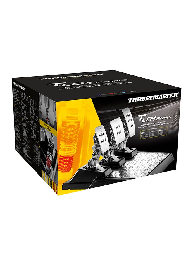 THRUSTMASTER - T-Lcm Pedals - Magnetic And Load Cell Pedal Set For PS5, PS4, Xbox Series X/S, Xbox One & PC - Image 1