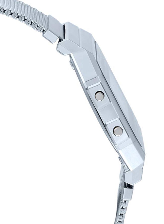 CASIO Vintage Series Stainless Steel Digital Wrist Watch A700WM-7ADF  Silver - Image 4