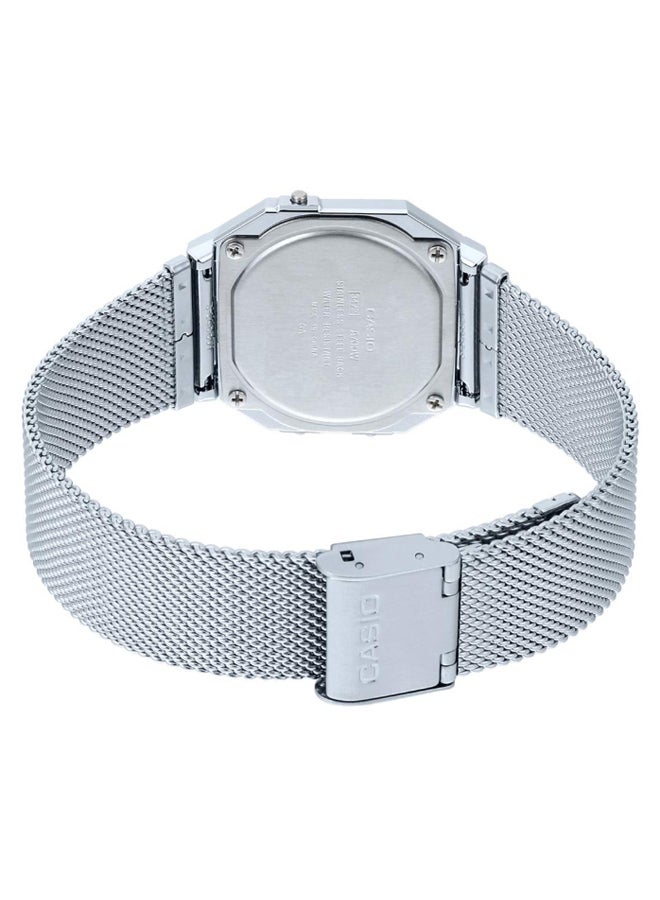 CASIO Vintage Series Stainless Steel Digital Wrist Watch A700WM-7ADF  Silver - Image 2