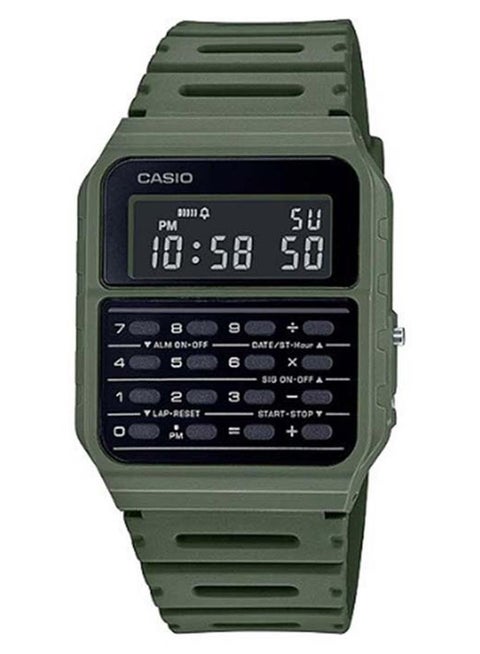 Resin Digital Watch CA-53WF-3BDF - 33 mm - Green