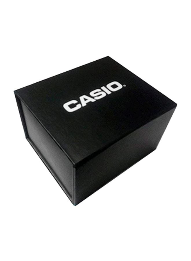 كاسيو ساعة يد رقمية بسوار من الراتينج طراز F-91WG-9QDF مقاس 38 مم - لون أسود للرجال - Image 5