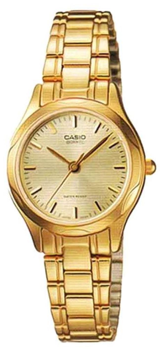 CASIO Women's Stainless Steel Analog Watch LTP-1275G-9ADF - 26 mm - Gold - Image 1
