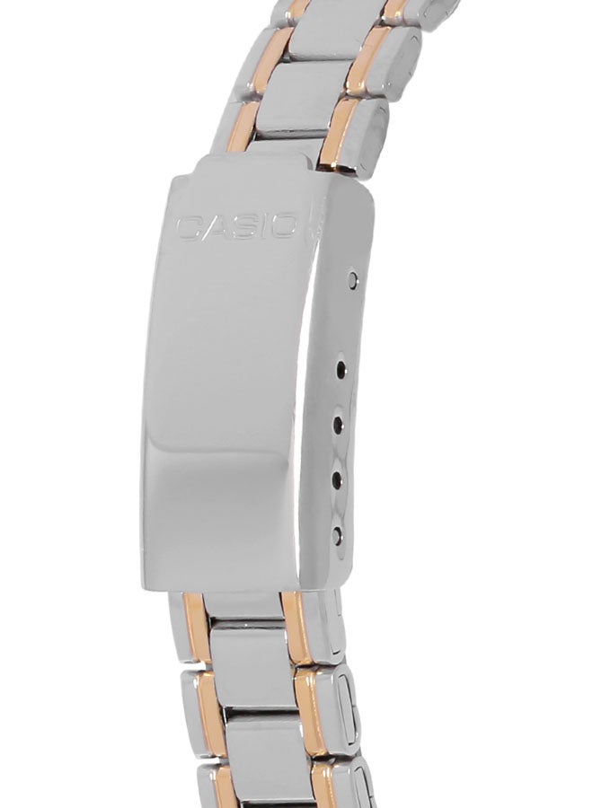 كاسيو ساعة يد بعقارب إنتايسر مقاومة للماء طراز LTP-1275SG-9ADF للنساء - Image 5