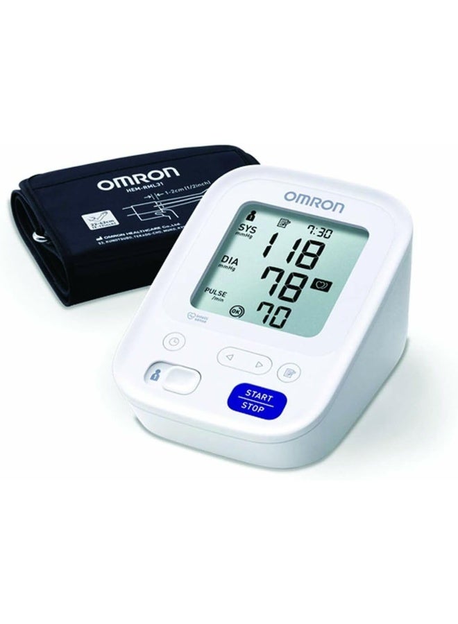 Omron M3 Automatic Blood Pressure Monitor - HEM-7154-E - White  - Image 1