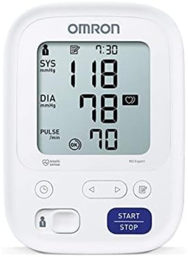 Omron M3 Automatic Blood Pressure Monitor - HEM-7154-E - White  - Image 2