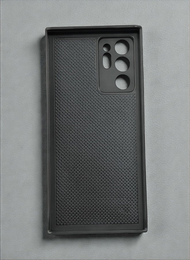 Covernex Samsung Galaxy Note 20 Ultra Protective Case Cover Printed Featuring Dark Red Line Shades Pattern DESIGN_1298 - Image 4