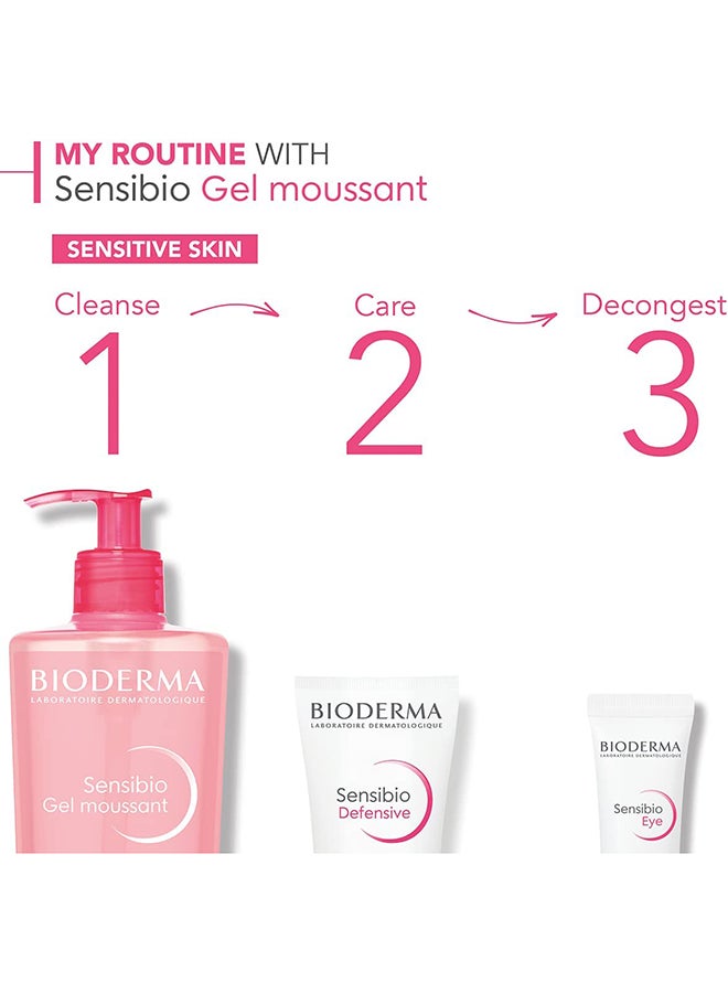 Bioderma Sensibio Gel Moussant Cleansing Foaming 500ml - Image 4