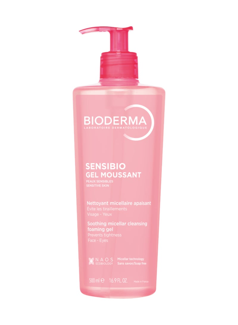 Bioderma Sensibio Gel Moussant Cleansing Foaming 500ml - Image 1